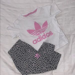 Adidas baby girl outfit